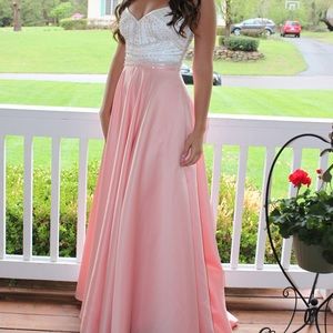 Beaded Prom Dress